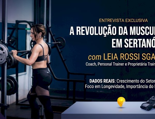 Musculação como Medicina: Leia Rossi inova com Treino de Longevidade na Trainer Academia em Sertanópolis
