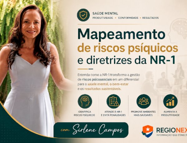 Manejo de riscos psicossociais e diretrizes da NR-1 ganham prioridade nas diretrizes corporativas em Campo Grande