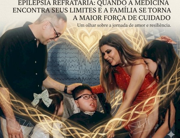 Epilepsia refratária: quando a medicina encontra seus limites e a família se torna a maior força de cuidado