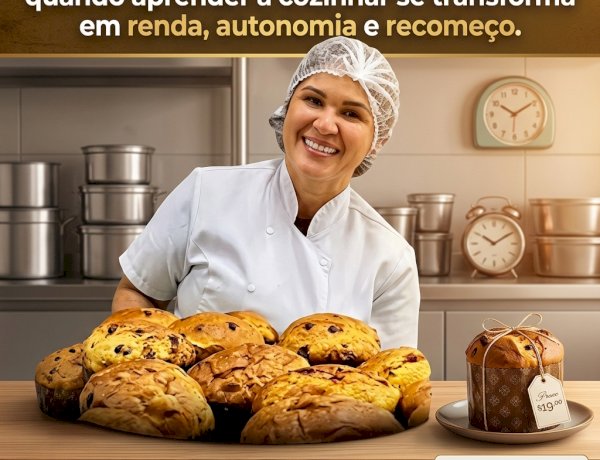Cursos profissionalizantes e culinária: quando aprender a cozinhar se transforma em renda, autonomia e recomeço