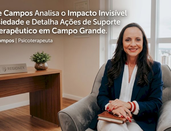 Sirlene Campos aponta critérios clínicos para identificação precoce de esgotamento psicológico e manejo de crises em Campo Grande