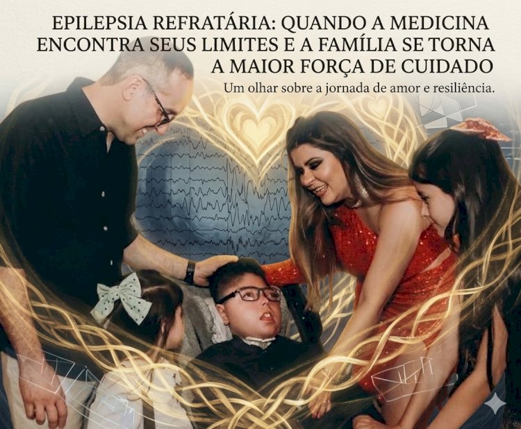 Epilepsia refratária: quando a medicina encontra seus limites e a família se torna a maior força de cuidado
