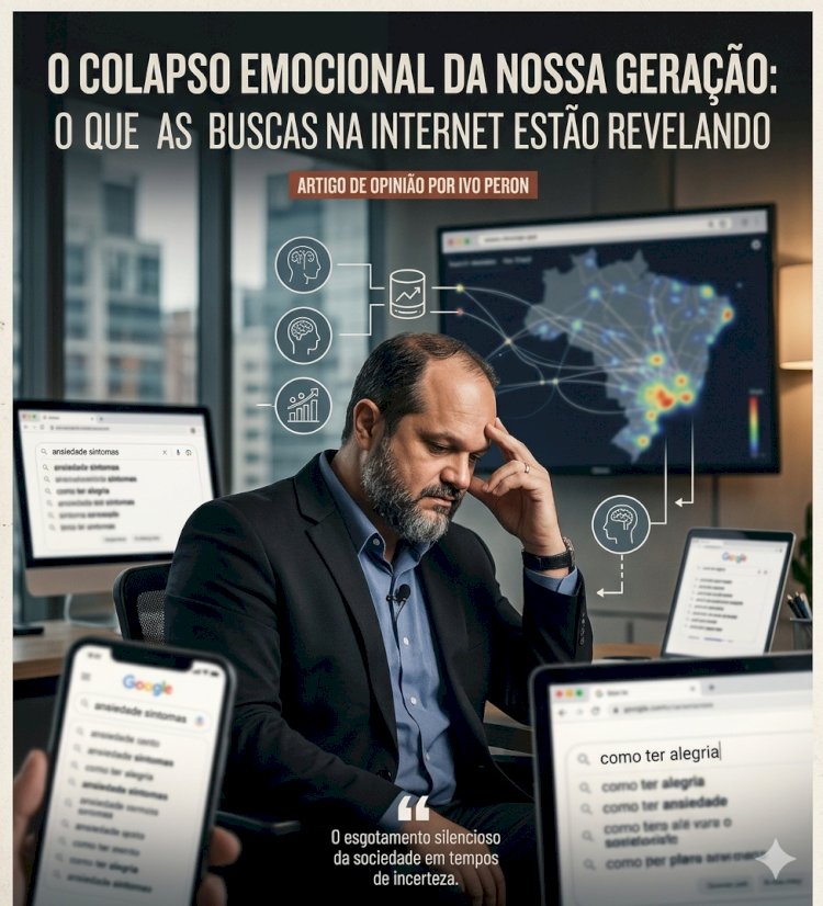 O colapso emocional da nossa geração: o que as buscas na internet estão revelando